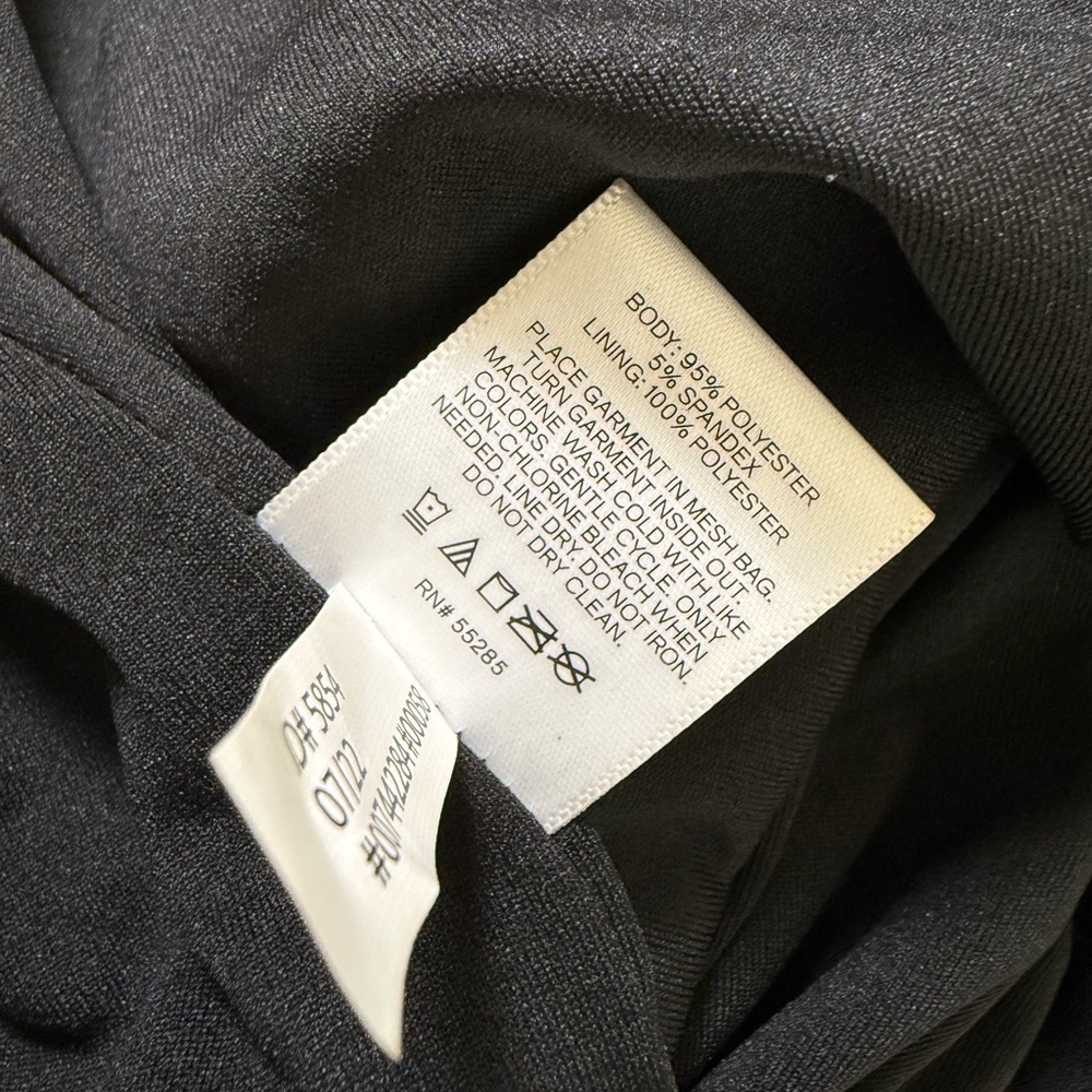 Express Super High Waisted Sequin Flare Pant Black Size Small - Picture 10 of 10